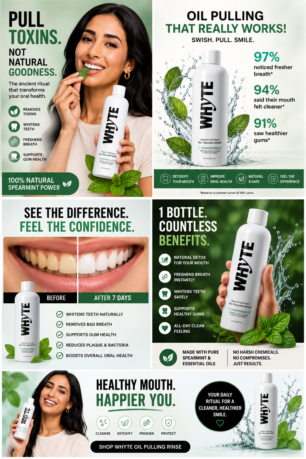 Zelana Oil Pulling Rinse