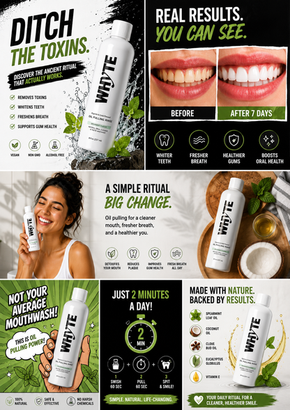 Zelana Oil Pulling Rinse